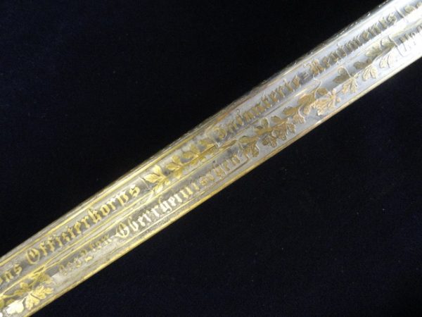 Imperial IOD 89 Double Etched Presentation Sword (#28521)
